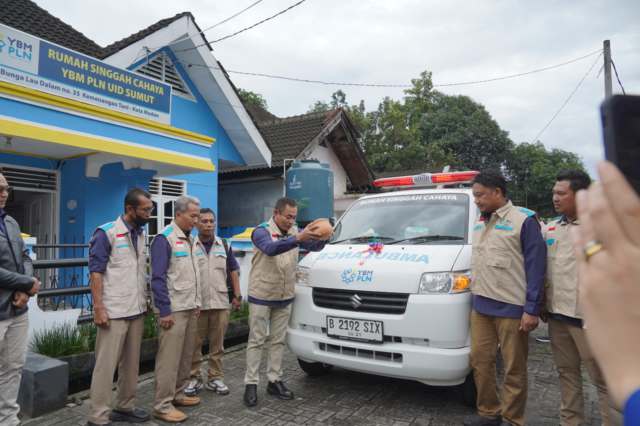 YBM PLN UID Sumut Resmikan Rumah Singgah Cahaya