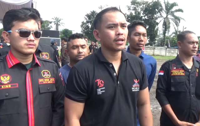 Ketua Panitia kegiatan Rio Stefanus Ginting
