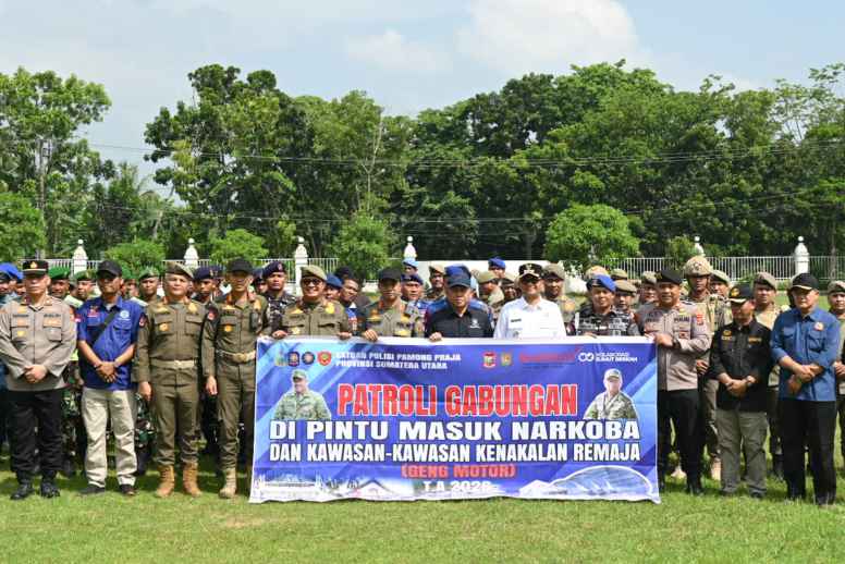 PemprovSumut_Patroli Gabungan di Kota Tanjungbalai 6