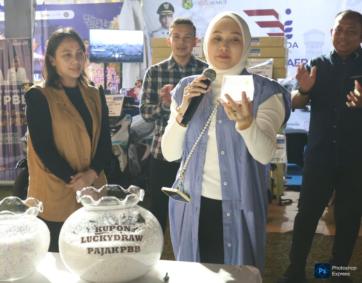 Bapenda Medan umumkan pemenang Gebyar Colorfull Medan. (Ist)