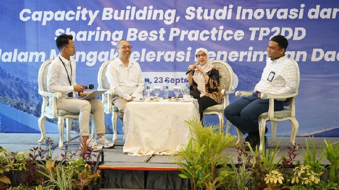 Kegiatan Benchmarking dan Sharing Best Practice Elektronifikasi Transaksi Pemerintah Daerah (ETPD) dalam Mengakselerasi Penerimaan Daerah yang diselenggarakan oleh Kantor Perwakilan Bank Indonesia Provinsi Maluku bersama mitra kerja di Kota Medan, Rabu (23/9/2026) di Adimulia Hotel Medan.