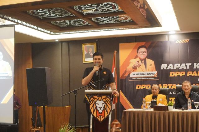 Ketua DPD Hanura Sumut El Adrian Shah SE MIP