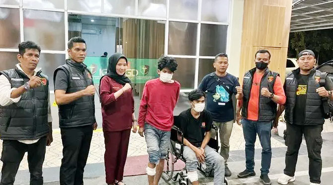 Dua pelaku jambret ditembak. (Ist)
