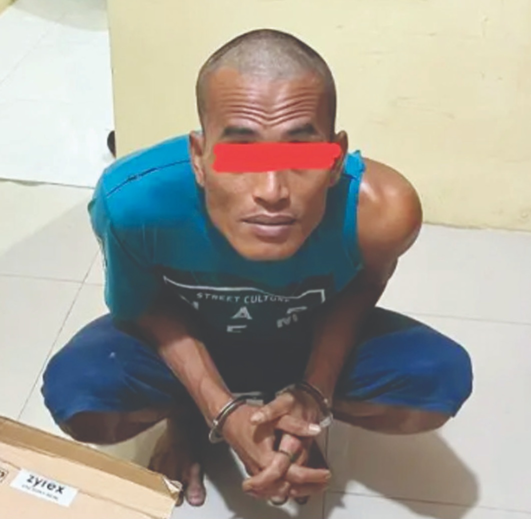 Pelaku Pembobol SMP Swasta HKBP Poriaha di Kelurahan Tapian Nauli II, Kecamatan Tapian Nauli, Kabupaten Tapanuli Tengah, FOTO; IST