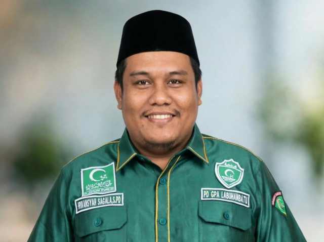 Ketua Pimpinan Daerah Gerakan Pemuda Al Washliyah (PD-GPA) Kabupaten Labuhanbatu, Irwansyah Sagala